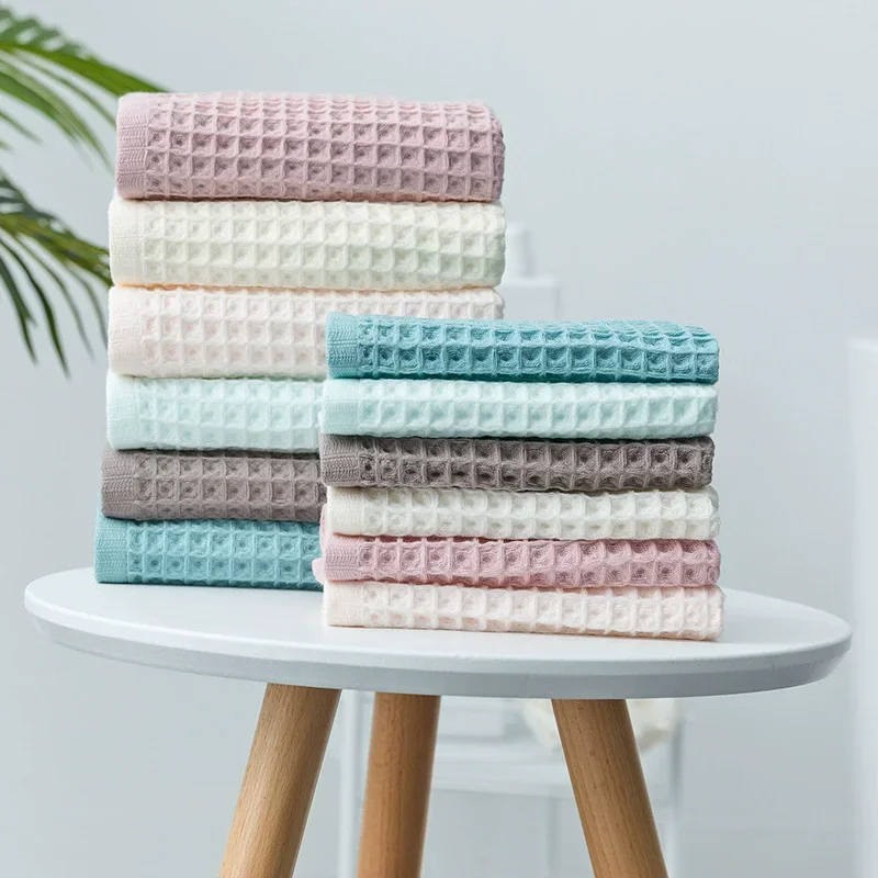 Home Bathroom Cleaning Kit - 100% Cotton Bath Towel Set for