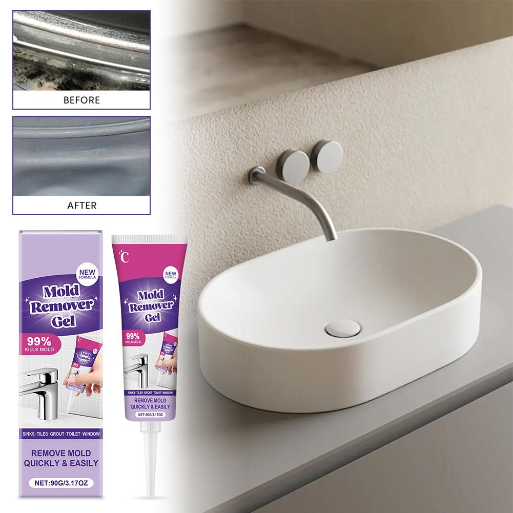 Home Bathroom Cleaning Solution - Powerful Household Cleaner Gel for Wall