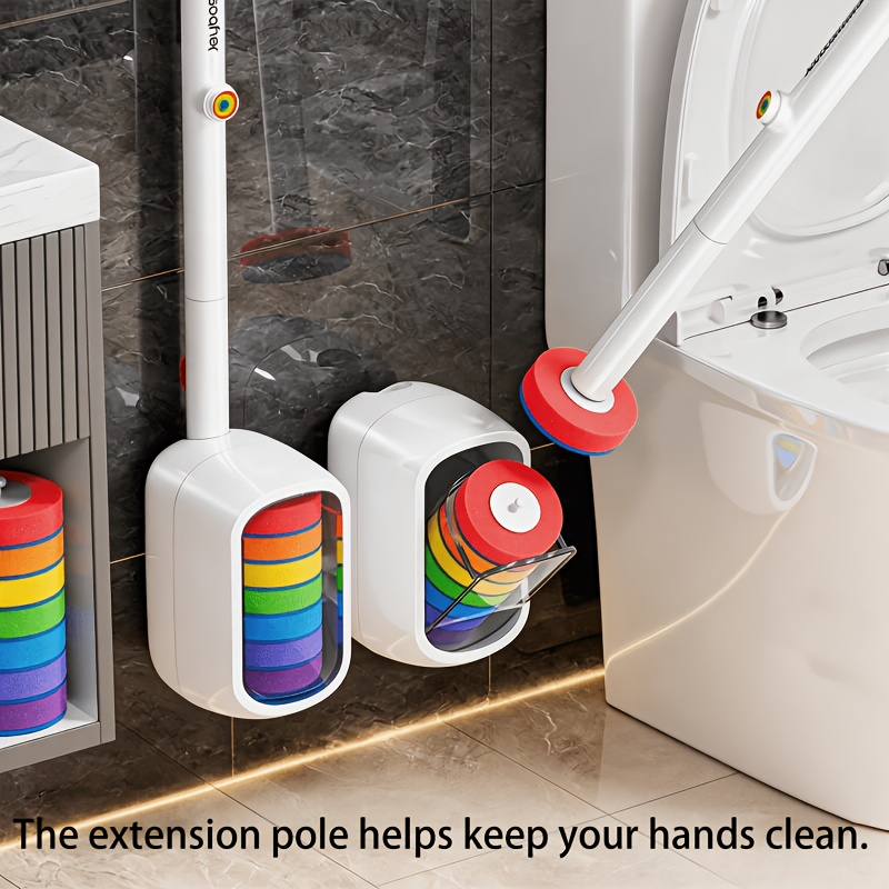 Joybos Wall-Mounted Toilet Bru - đánh giá và giá Home Bathroom Cleaning Kit