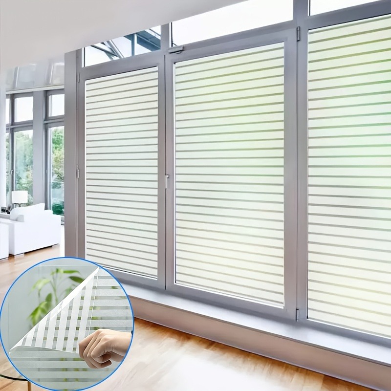 1roll Frosted Window Film，Self - đánh giá và giá Home Bathroom Partition Wall