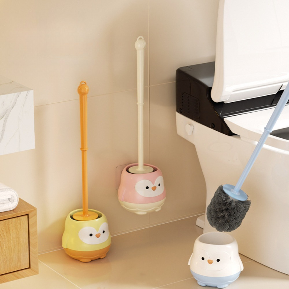 Toilet Brush with Stand Long H - đánh giá và giá Home Bathroom Cleaning Kit