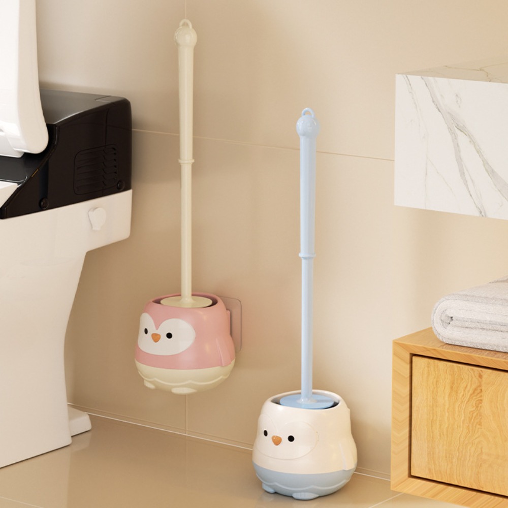 Toilet Brush with Stand Long H - đánh giá và giá Home Bathroom Cleaning Kit