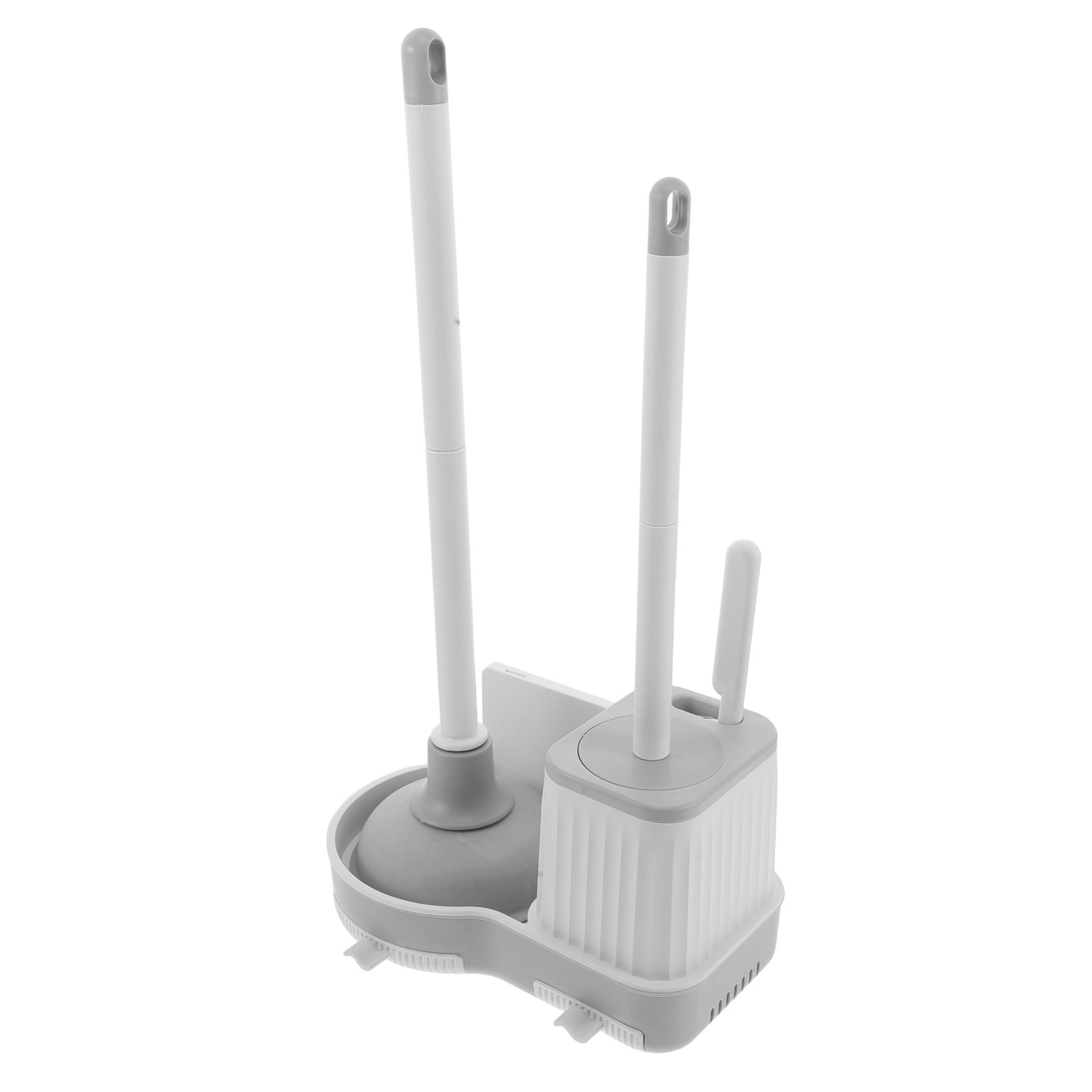 1Set Toilet Brush Set Wall-Mou - đánh giá và giá Home Bathroom Cleaning Kit