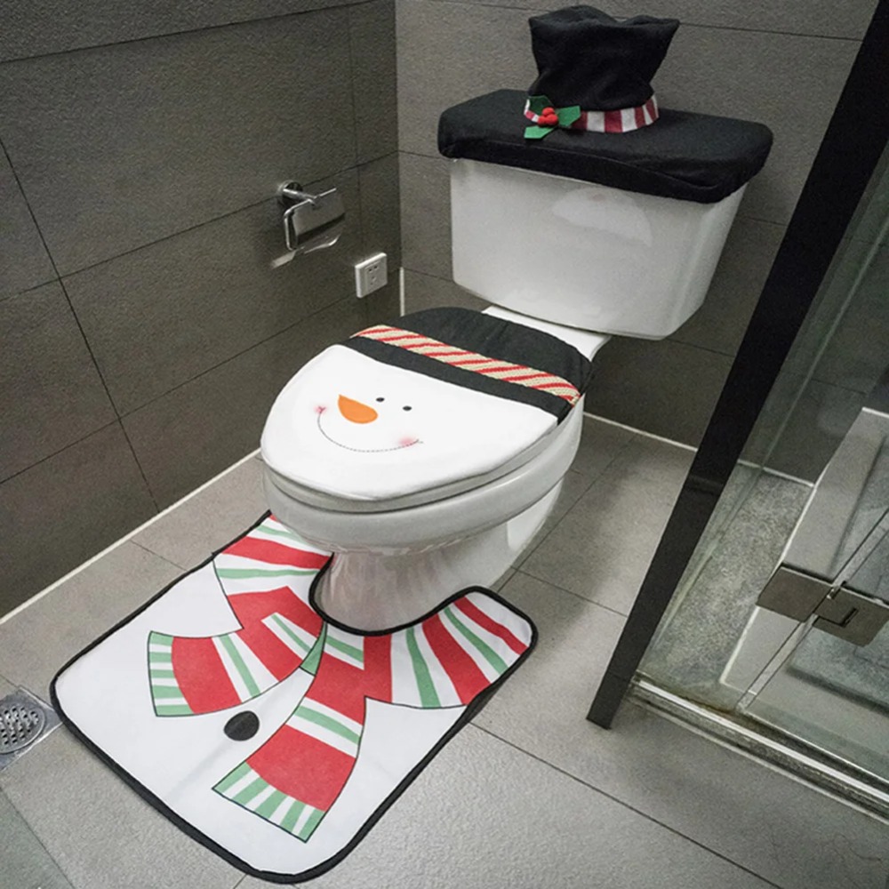 Cute Christmas Toilet Seat Cov - đánh giá và giá Home Of The Year Bathroom