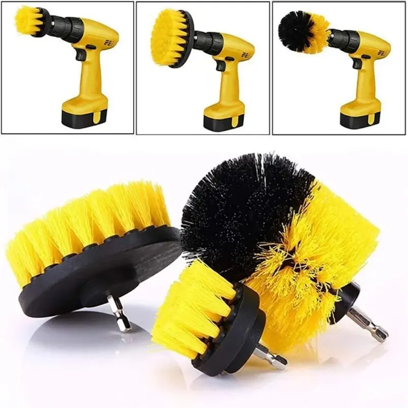 3 pcs/set drill brush set powe - đánh giá và giá Home Bathroom Cleaning Kit