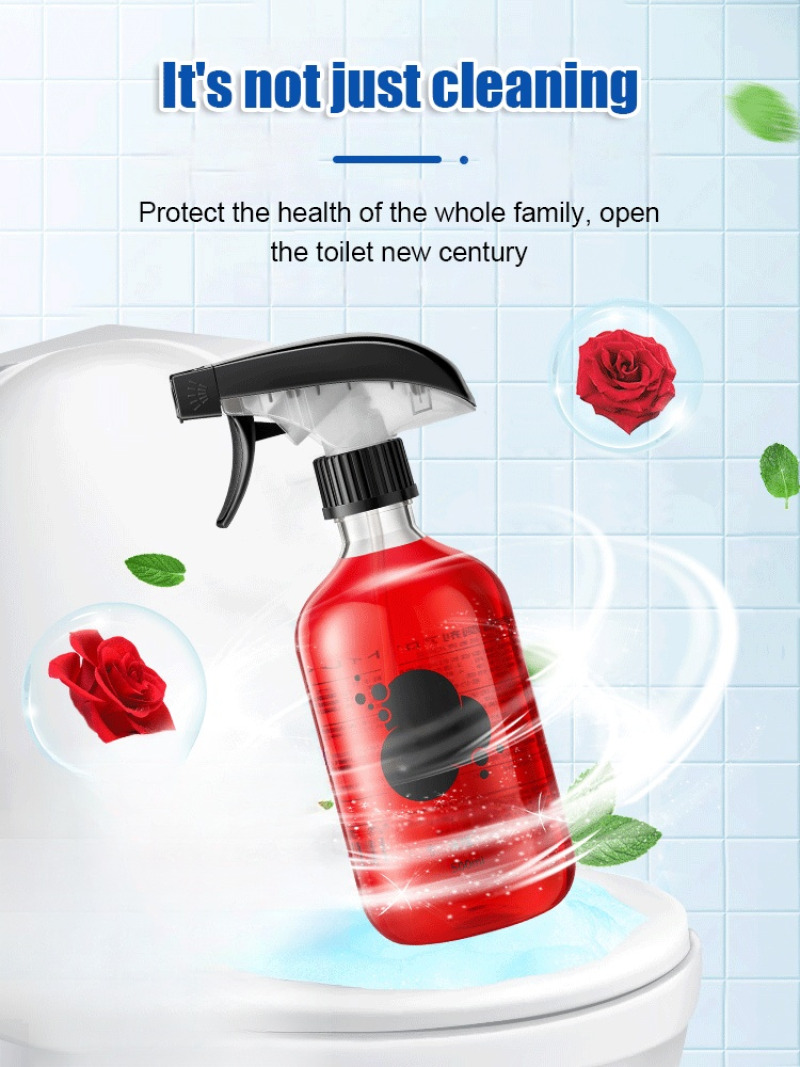 Toilet Cleaner Rose Fragrance  - đánh giá và giá Home Bathroom Cleaning Solution