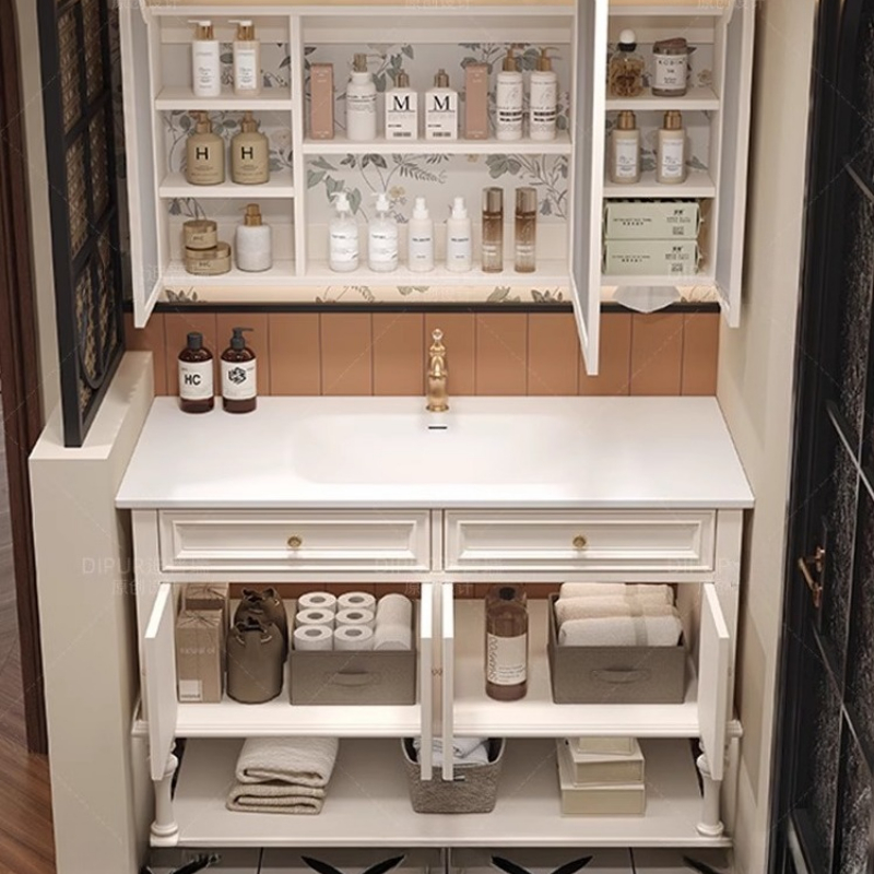 Organizer Mirror Bathroom Cabi - đánh giá và giá Home Bathroom Partition Wall