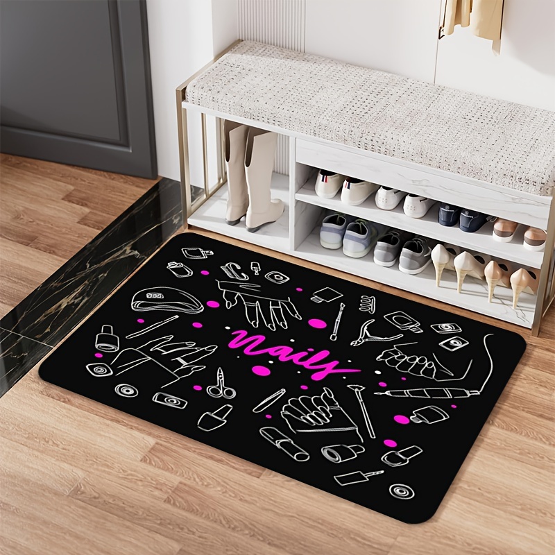 Manicure Nail Art Doormat Mat  - đánh giá và giá Home Goods Bathroom Vanity