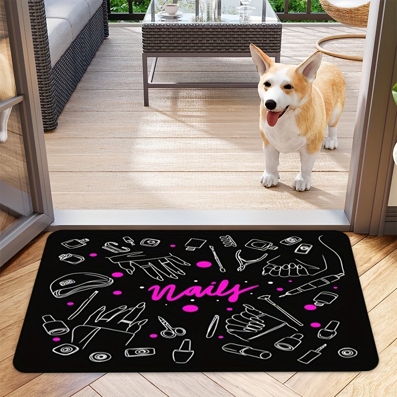 Manicure Nail Art Doormat Mat  - đánh giá và giá Home Goods Bathroom Vanity