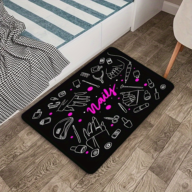 Manicure Nail Art Doormat Mat  - đánh giá và giá Home Goods Bathroom Vanity