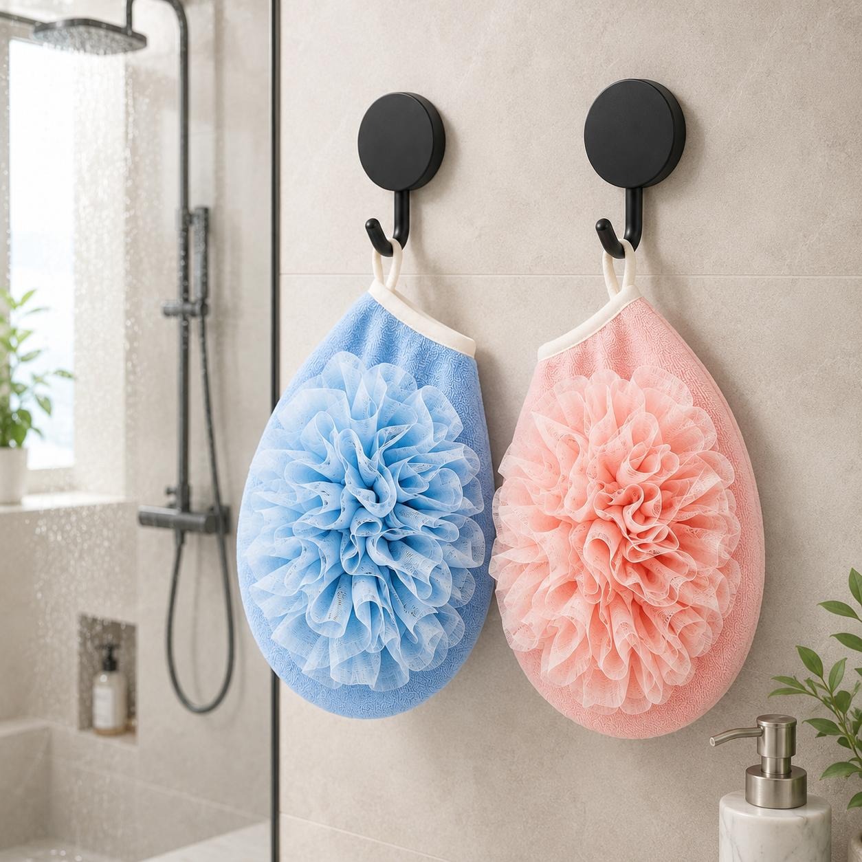 2 Pairs of Bath Gloves + 2 Hoo - đánh giá và giá Home Bathroom Cleaning Kit