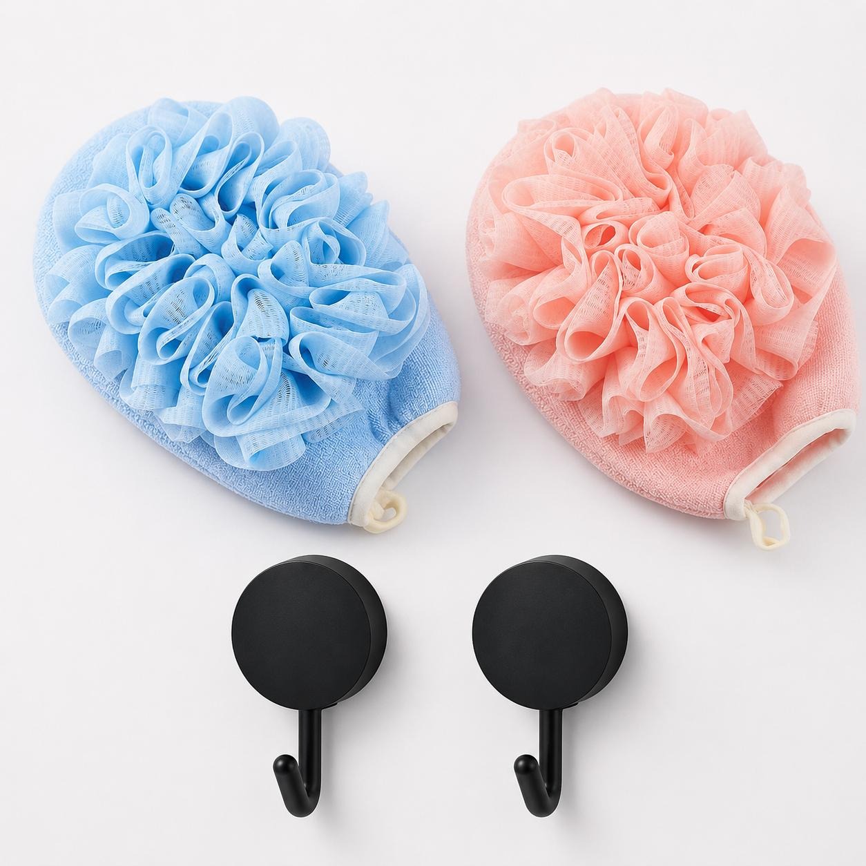 2 Pairs of Bath Gloves + 2 Hoo - đánh giá và giá Home Bathroom Cleaning Kit