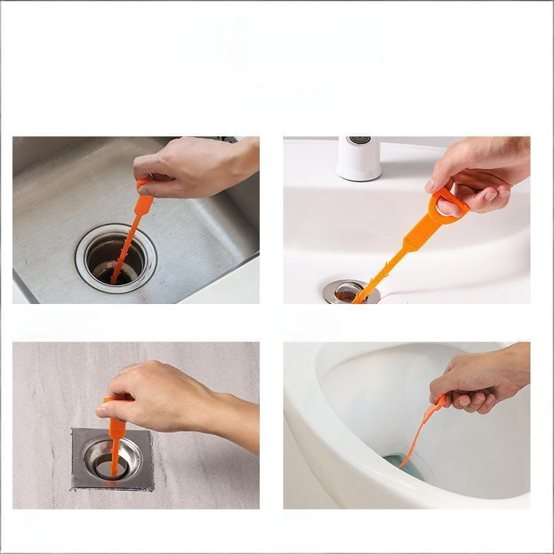 Flexible Drain Cleaner Hook  S - đánh giá và giá Home Bathroom Cleaning Solution