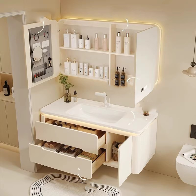 Modern Drawers Bathroom Cabine - đánh giá và giá Home Bathroom Partition Wall
