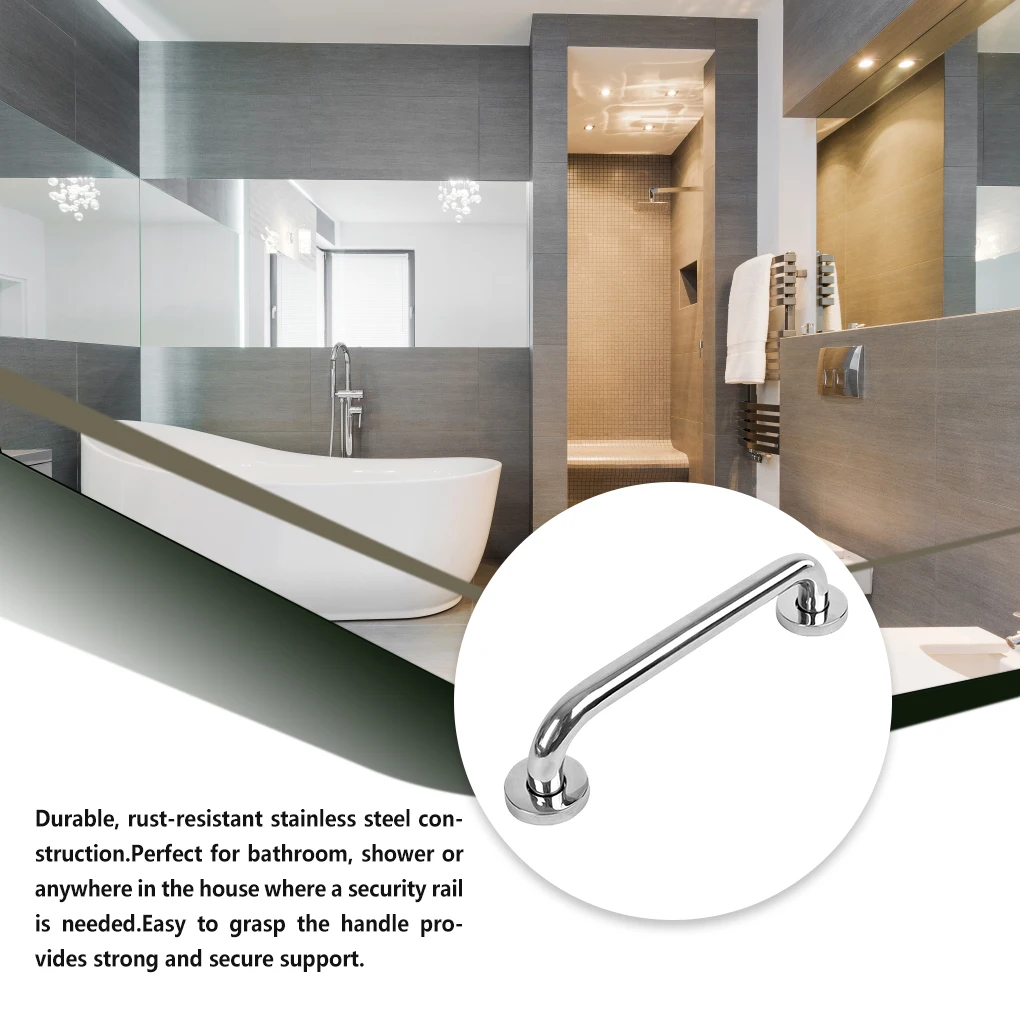 Towel Grab Bar Stainless Steel - đánh giá và giá Home Goods Bathroom Vanity